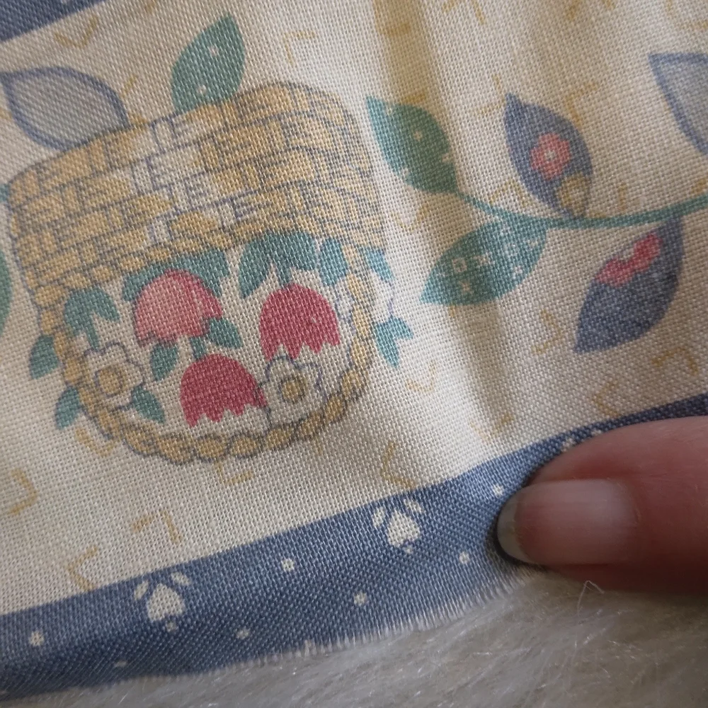 FABRIC PILLOW PANELS Vintage Alphabet Pillow Panel Quilt Square